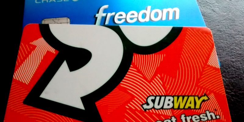 Chase Freedom and Subway Rewards