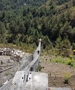 Suspension bridge to Namche